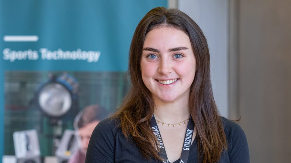 Sophie Williams Sports Technology student in final year after Gymshark placement